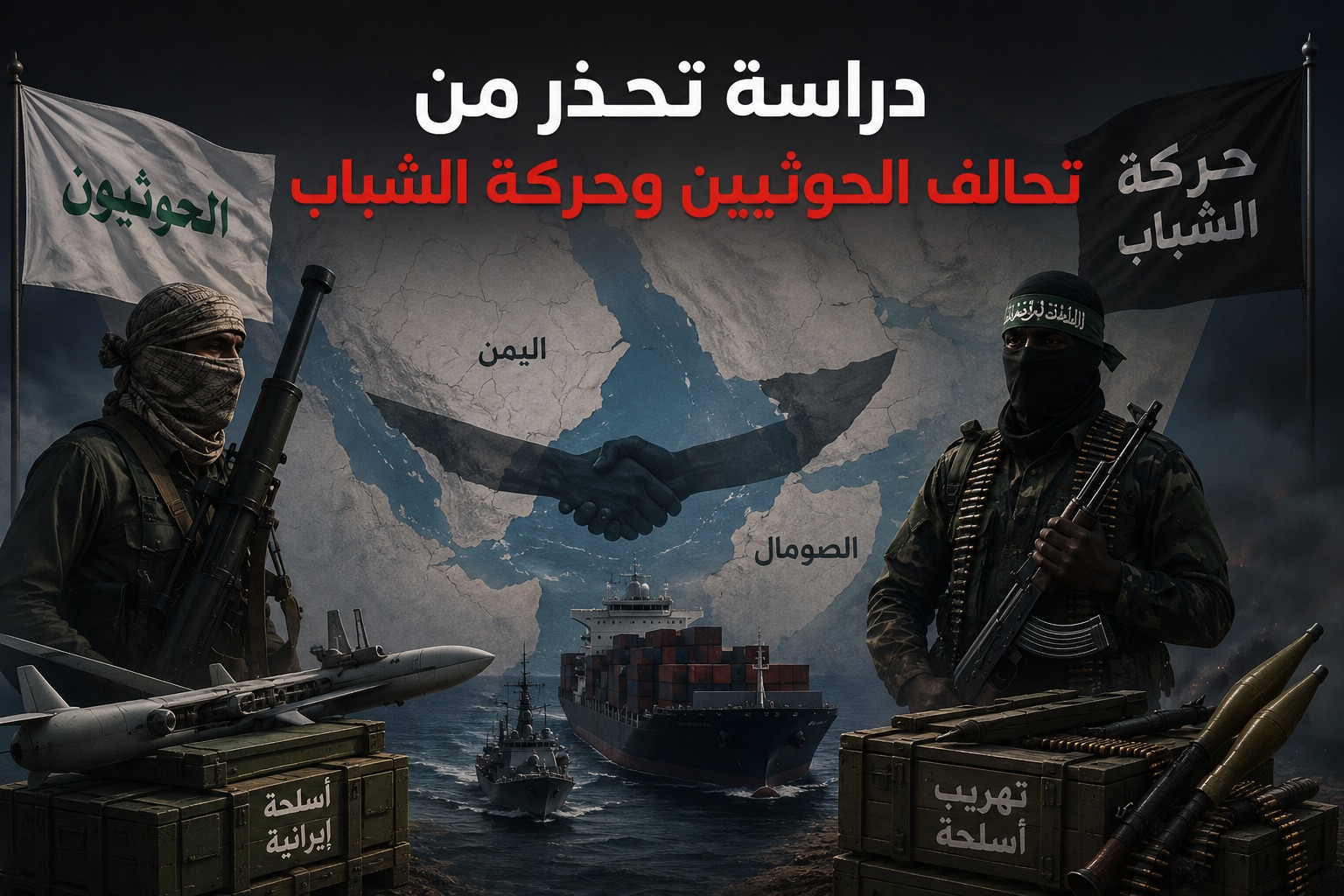 دراسة تحذر من تحالف الحوثيين وحركة الشباب