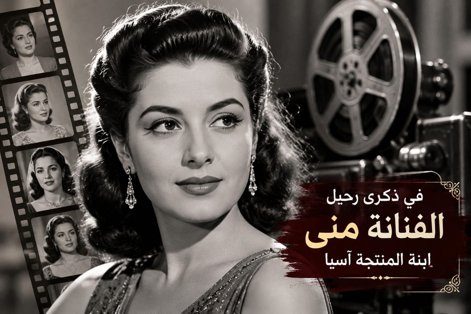 في ذكرى رحيلها.. الفنانة منى بين أضواء السينما وقرار الاعتزال المبكر